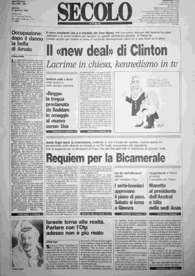 giovedì 21 gennaio 1993