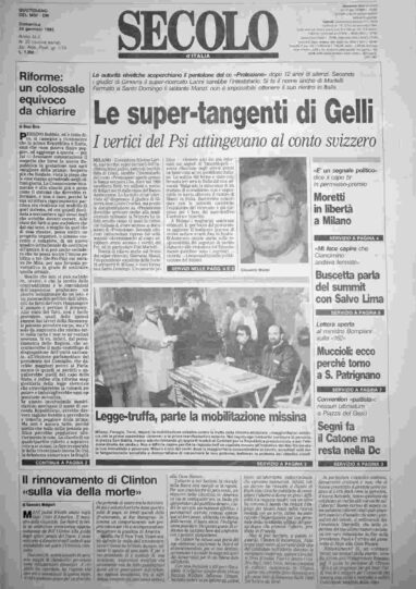 domenica 24 gennaio 1993