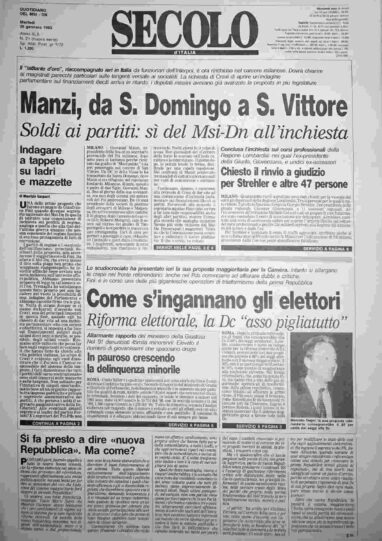 martedì 26 gennaio 1993