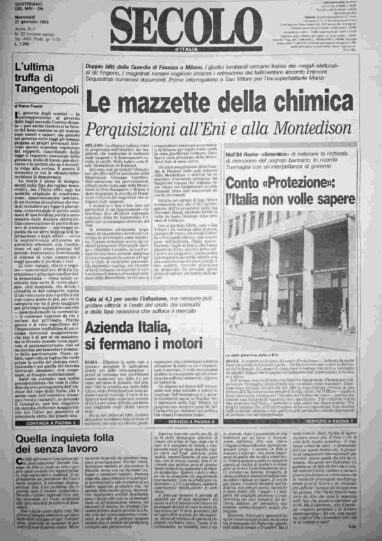 mercoledì 27 gennaio 1993