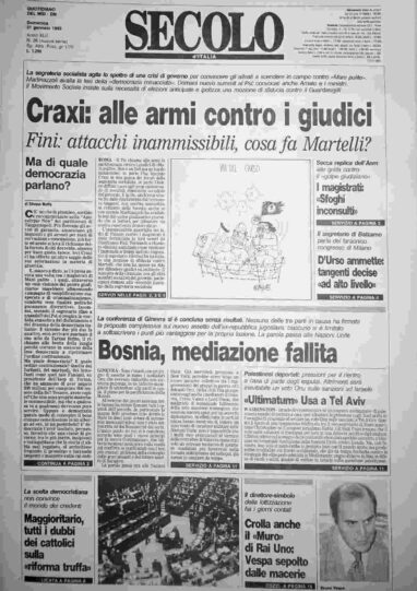 domenica 31 gennaio 1993