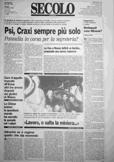 martedì 2 febbraio 1993