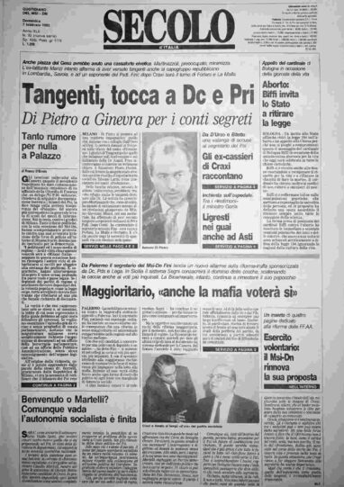 domenica 7 febbraio 1993