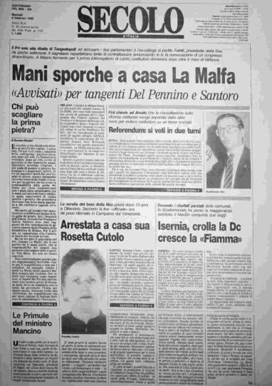 martedì 9 febbraio 1993