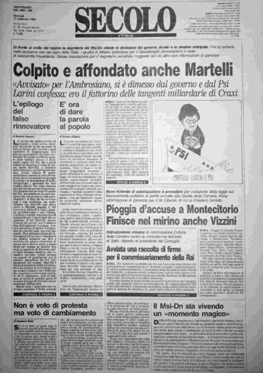 giovedì 11 febbraio 1993