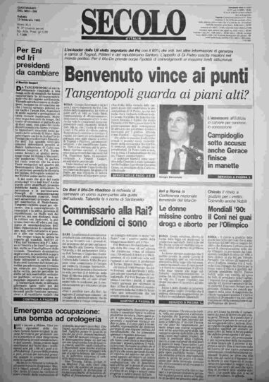 sabato 13 febbraio 1993