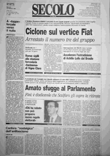 martedì 23 febbraio 1993
