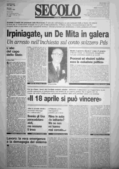 martedì 2 marzo 1993