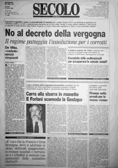 venerdì 5 marzo 1993