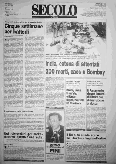 sabato 13 marzo 1993