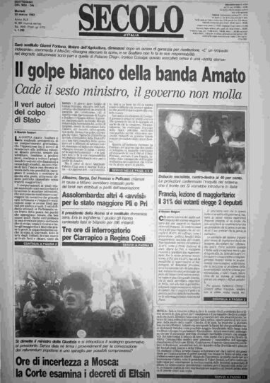martedì 23 marzo 1993