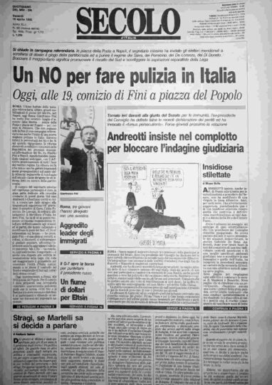 venerdì 16 aprile 1993