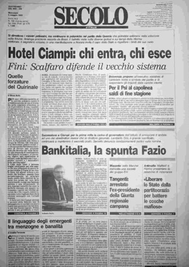 mercoledì 5 maggio 1993