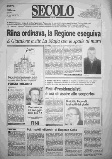 giovedì 27 maggio 1993