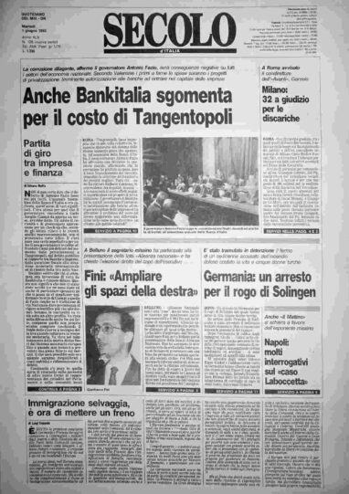 martedì 1 giugno 1993