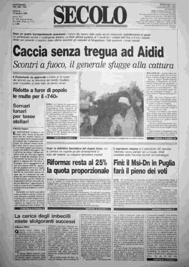 venerdì 18 giugno 1993