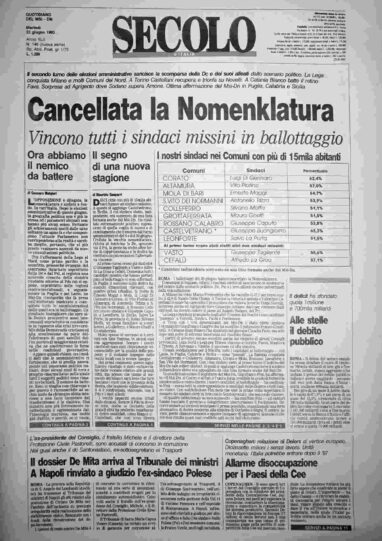 martedì 22 giugno 1993