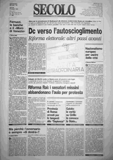 giovedì 24 giugno 1993