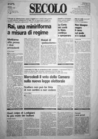 venerdì 25 giugno 1993