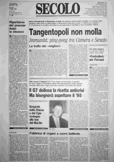 giovedì 8 luglio 1993