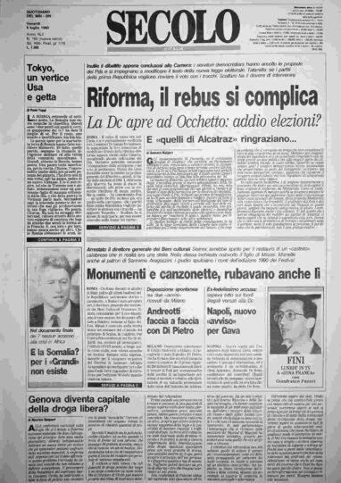 venerdì 9 luglio 1993