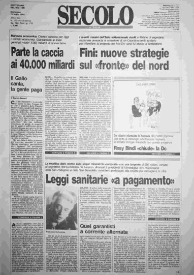 domenica 11 luglio 1993
