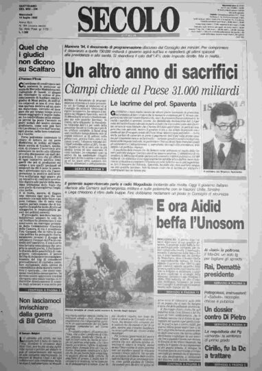 mercoledì 14 luglio 1993