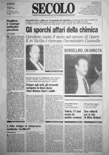 domenica 18 luglio 1993