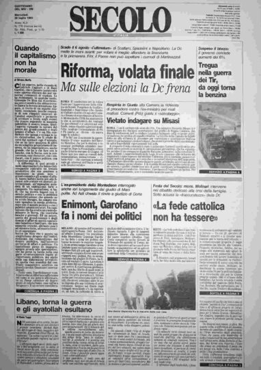 mercoledì 28 luglio 1993
