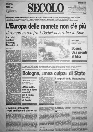 martedì 3 agosto 1993