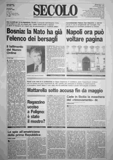 domenica 8 agosto 1993