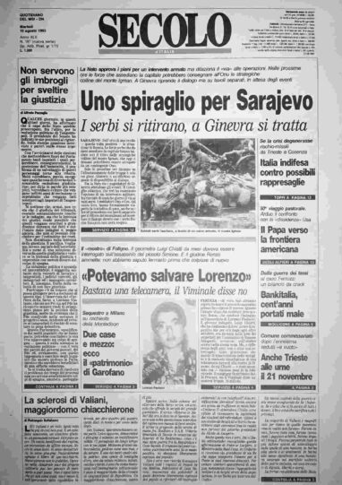 martedì 10 agosto 1993