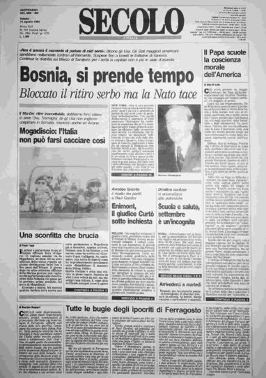 sabato 14 agosto 1993