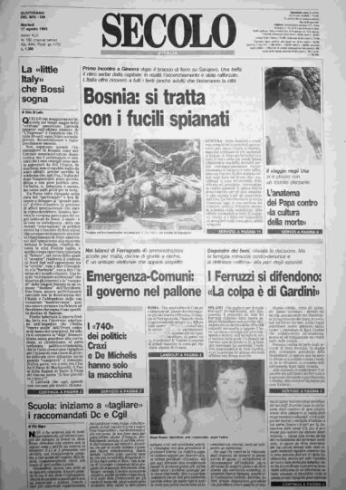 martedì 17 agosto 1993