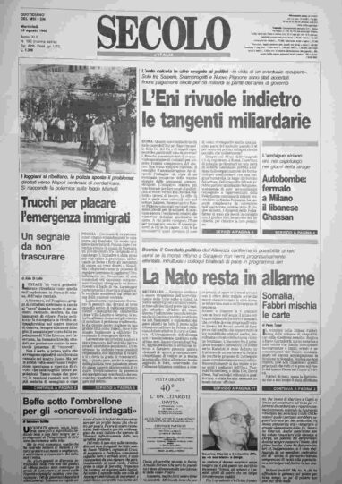 mercoledì 18 agosto 1993