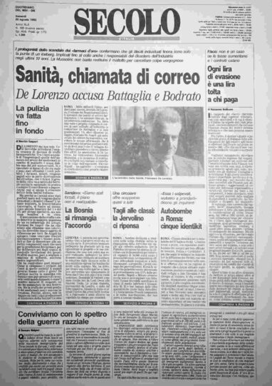 venerdì 20 agosto 1993