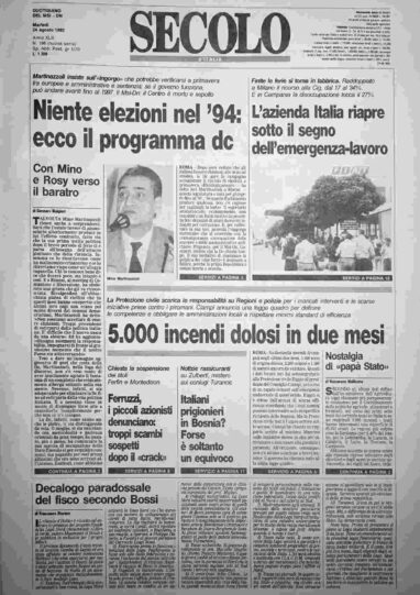 martedì 24 agosto 1993