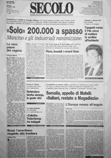 giovedì 26 agosto 1993