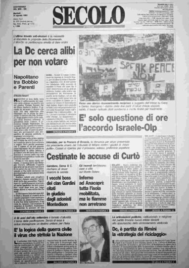 martedì 31 agosto 1993