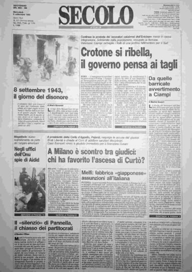 mercoledì 8 settembre 1993