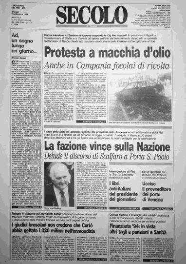 giovedì 9 settembre 1993