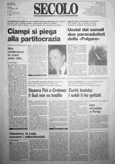 giovedì 16 settembre 1993