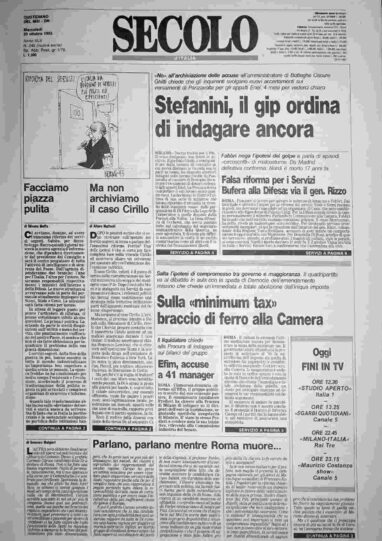 mercoledì 20 ottobre 1993