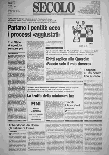 giovedì 21 ottobre 1993