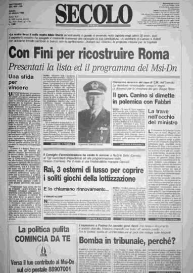 sabato 23 ottobre 1993