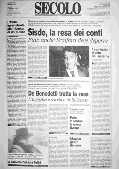 martedì 2 novembre 1993