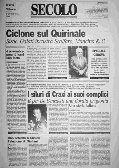 giovedì 4 novembre 1993