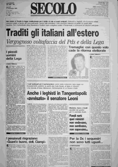 giovedì 11 novembre 1993