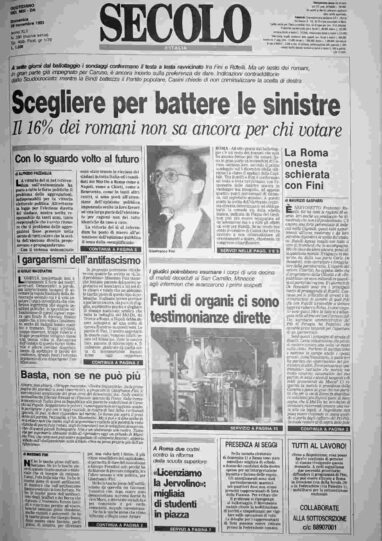 domenica 28 novembre 1993