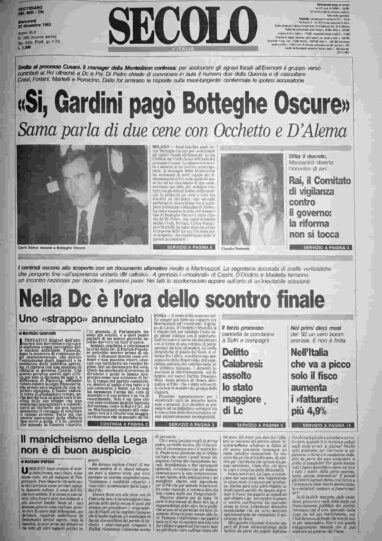 mercoledì 22 dicembre 1993